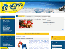 Tablet Screenshot of anawatour.pl